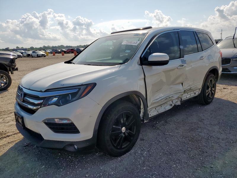 HONDA PILOT EXL 2018 with VIN 5FNYF6H59JB073570 - Photo from auction