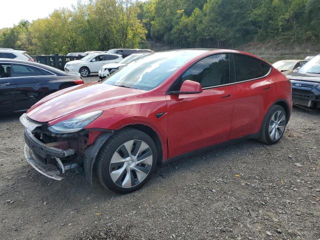 TESLA MODEL Y 2022 with VIN 7SAYGDEE0NF313099 - Photo from auction