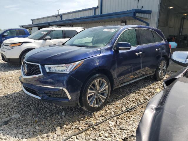 ACURA MDX TECHNO 2017 with VIN 5FRYD4H54HB020424 - Photo from auction