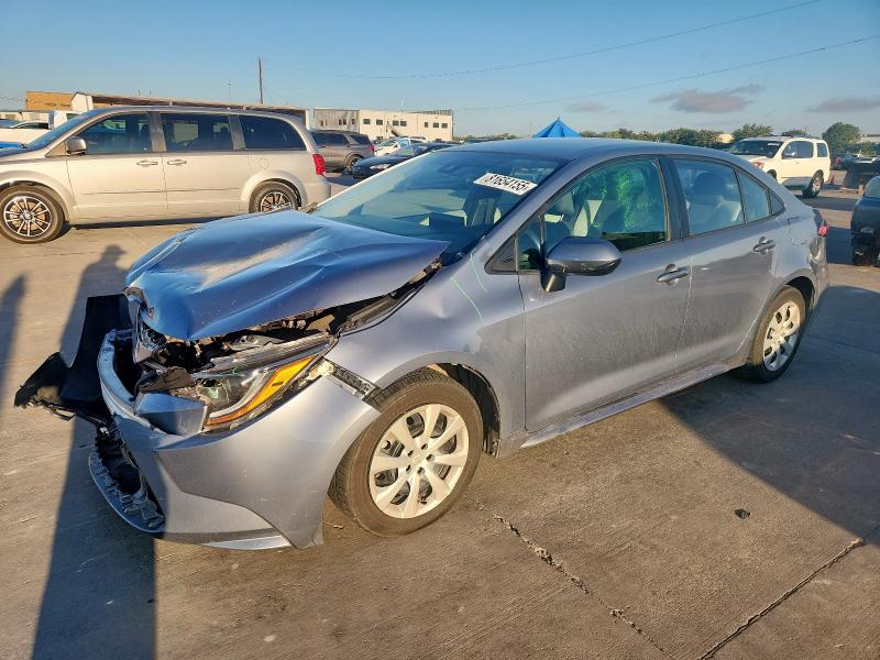 TOYOTA COROLLA LE 2022 with VIN 5YFEPMAE1NP286876 - Photo from auction