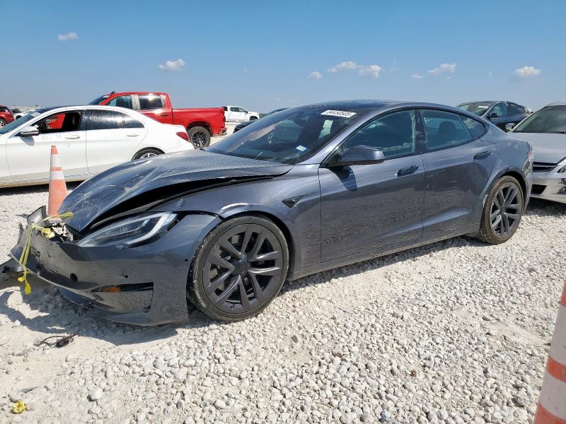 TESLA MODEL S 2021 with VIN 5YJSA1E68MF453055 - Photo from auction
