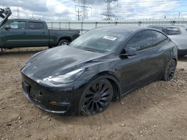 TESLA MODEL Y 2022 with VIN 7SAYGDEF2NF461974 - Photo from auction