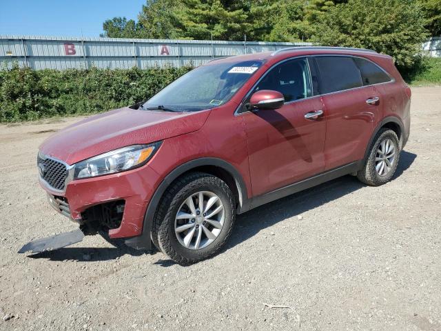KIA SORENTO 2018 with VIN 5XYPGDA32JG366791 - Photo from auction
