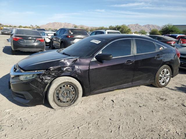 HONDA CIVIC LX 2016 with VIN 19XFC2F52GE222833 - Photo from auction
