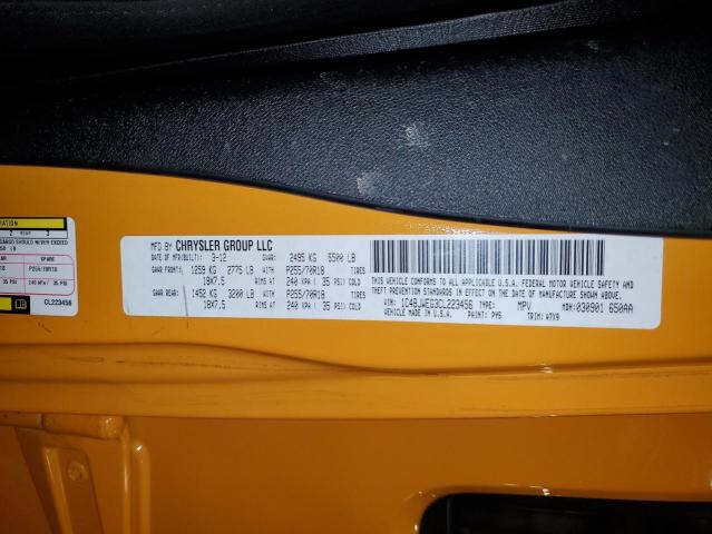 Photo 14 from auction – 2012 JEEP WRANGLER U with VIN 1C4BJWEG3CL223456