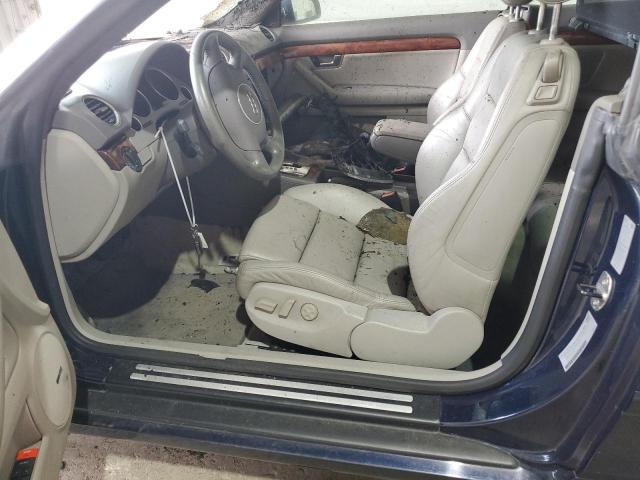 Photo 7 from auction – 2003 AUDI A4 3.0 CAB with VIN WAUAT48H33K015756