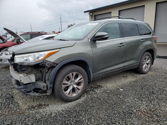 TOYOTA HIGHLANDER 2015 with VIN 5TDJKRFH5FS090977 - Photo from auction