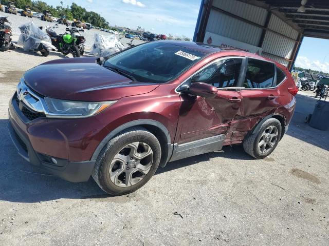 HONDA CR-V EXL 2017 with VIN 7FARW1H88HE021704 - Photo from auction