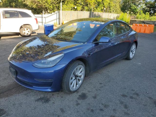 TESLA MODEL 3 2022 with VIN 5YJ3E1EA5NF370472 - Photo from auction