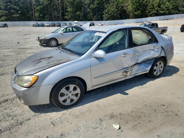 KIA SPECTRA 2005 with VIN KNAFE121255097281 - Photo from auction