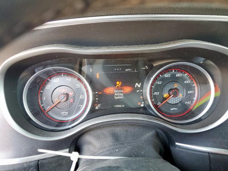 Photo 9 from auction – 2016 DODGE CHARGER SX with VIN 2C3CDXHG1GH204568