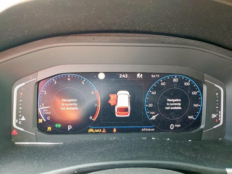 Photo 9 from auction – 2021 VOLKSWAGEN ATLAS SEL with VIN 1V2TR2CA3MC575294