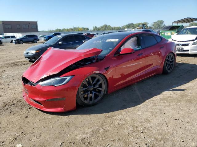 TESLA MODEL S 2022 with VIN 5YJSA1E54NF477202 - Photo from auction
