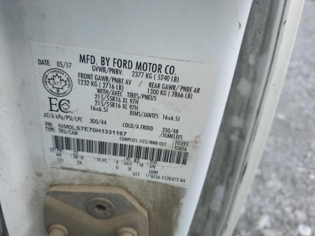 Photo 14 from auction – 2017 FORD TRANSIT CO with VIN NM0LS7E70H1331167