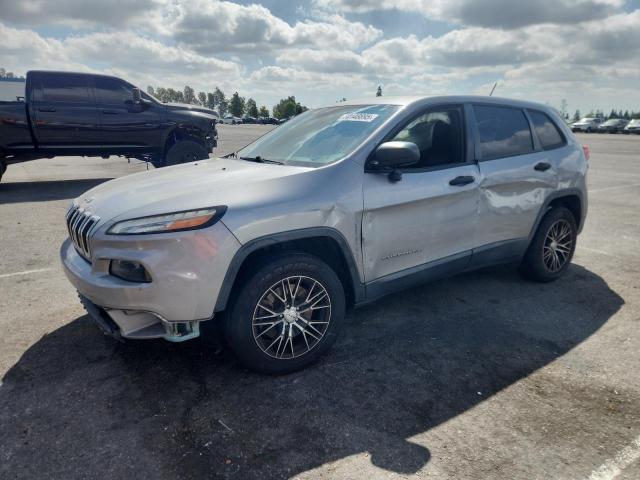JEEP CHEROKEE S 2016 with VIN 1C4PJLAB3GW258095 - Photo from auction