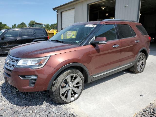 FORD EXPLORER L 2018 with VIN 1FM5K8F87JGB55712 - Photo from auction