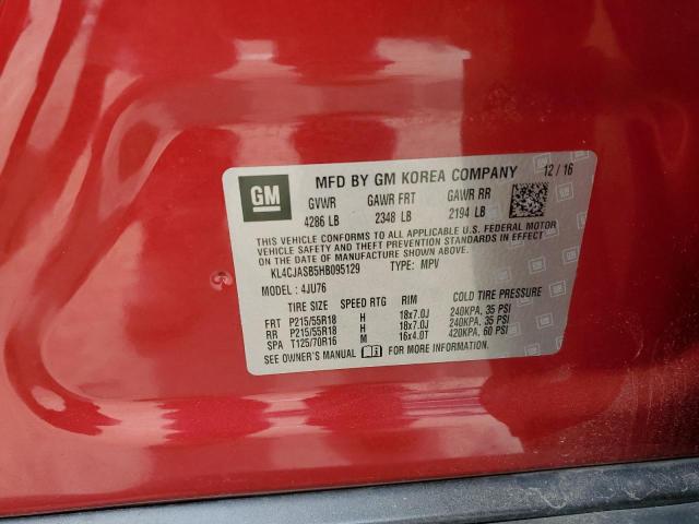 Photo 14 from auction – 2017 BUICK ENCORE PRE with VIN KL4CJASB5HB095129