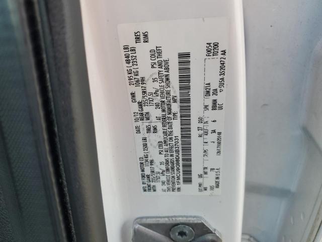Photo 14 from auction – 2013 FORD ESCAPE SE with VIN 1FMCU9G98DUB37031