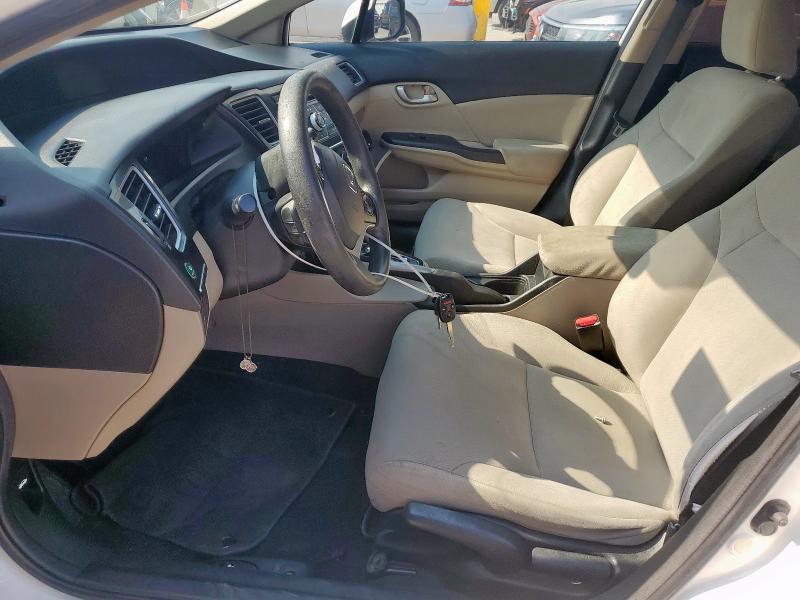 Photo 7 from auction – 2013 HONDA CIVIC LX with VIN 19XFB2F56DE000486