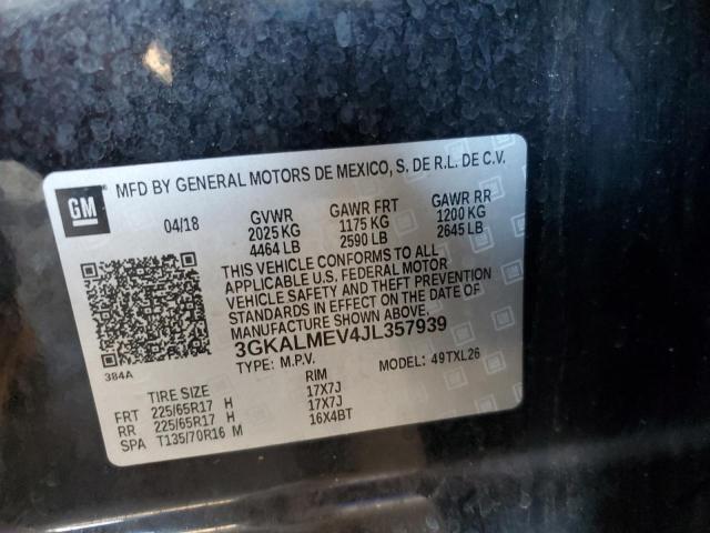 Photo 14 from auction – 2018 GMC TERRAIN SL with VIN 3GKALMEV4JL357939