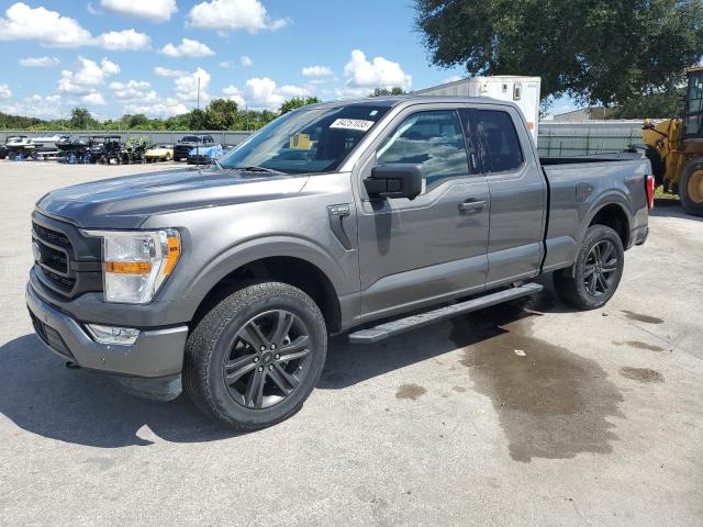 FORD F150 SUPER 2021 with VIN 1FTEX1EP4MKE97657 - Photo from auction