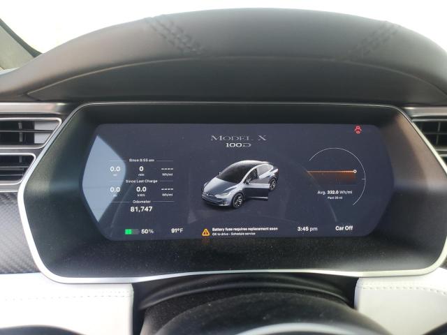 Photo 9 from auction – 2017 TESLA MODEL X with VIN 5YJXCBE23HF066258