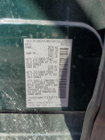 Photo 14 from auction – 2022 NISSAN PATHFINDER with VIN 5N1DR3CB8NC219375