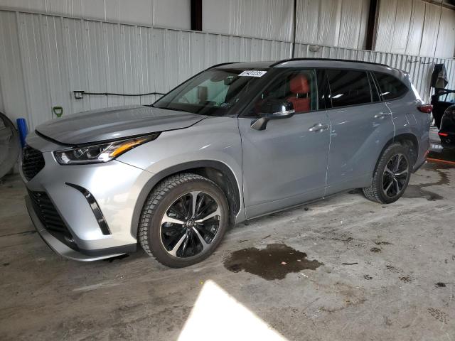 TOYOTA HIGHLANDER 2021 with VIN 5TDJZRBH8MS073203 - Photo from auction