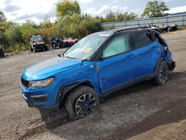 JEEP COMPASS TRAILHAWK 2021 with VIN 3C4NJDDB8MT546110 - Photo from auction