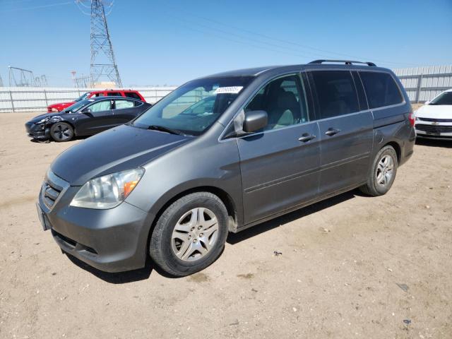 HONDA ODYSSEY EX 2007 with VIN 5FNRL38727B404043 - Photo from auction
