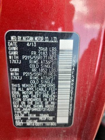 Photo 14 from auction – 2013 NISSAN JUKE S with VIN JN8AF5MR0DT214231