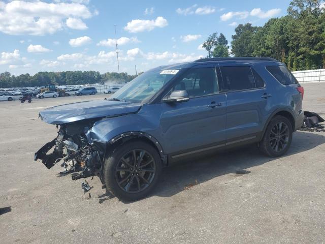 FORD EXPLORER X 2019 with VIN 1FM5K7D89KGA44366 - Photo from auction