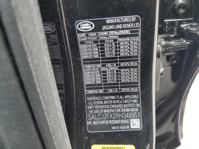 Photo 14 from auction – 2024 LAND ROVER DISCOVERY with VIN SALCJ2FX2RH348951