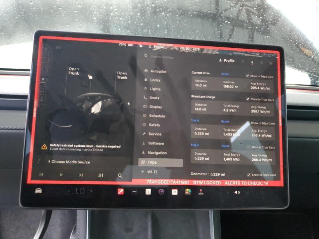 Photo 9 from auction – 2026 TESLA MODEL Y with VIN 7SAYGDEE1TA411861