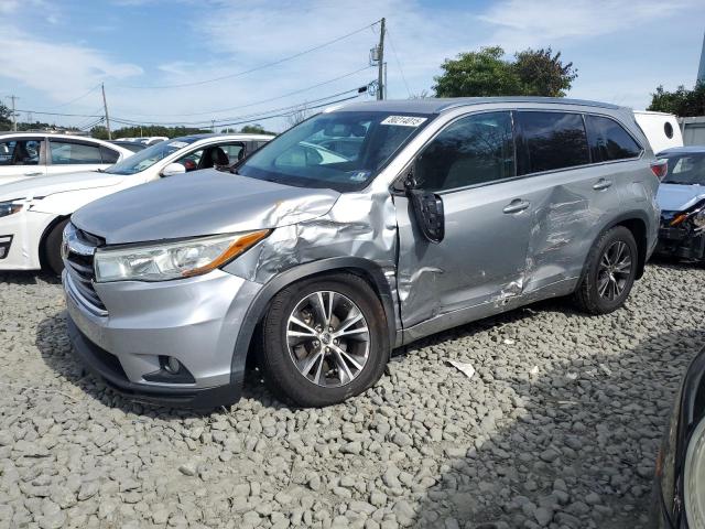 Photo 1 from auction – 2016 TOYOTA HIGHLANDER XLE with VIN 5TDJKRFHXGS247808