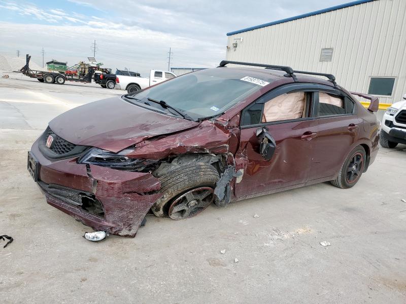 HONDA CIVIC LX 2015 with VIN 19XFB2F59FE112587 - Photo from auction