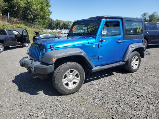 JEEP WRANGLER S 2015 with VIN 1C4AJWAG5FL657366 - Photo from auction