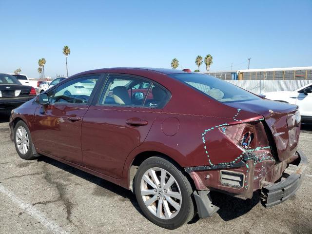 Photo 2 from auction – 2012 HONDA CIVIC EXL with VIN 19XFB2F95CE024036