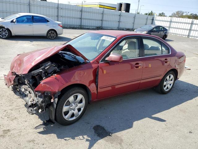 KIA OPTIMA LX 2008 with VIN KNAGE123285222290 - Photo from auction
