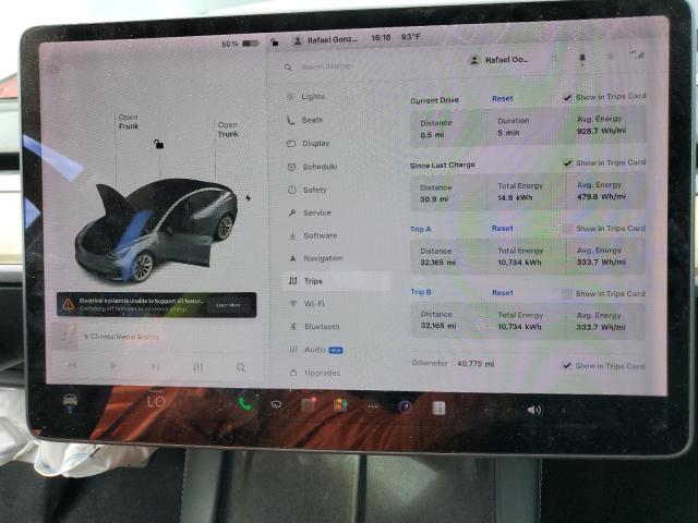 Photo 9 from auction – 2021 TESLA MODEL 3 with VIN 5YJ3E1EA0MF913371