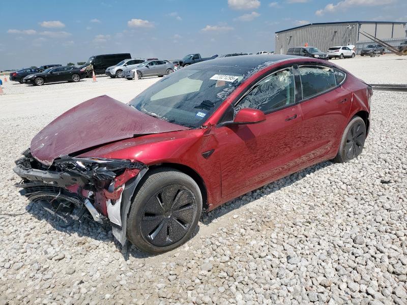 TESLA MODEL 3 2025 with VIN 5YJ3E1EB2SF908520 - Photo from auction