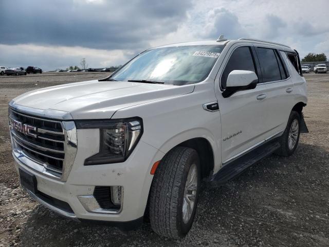 GMC YUKON SLT 2021 with VIN 1GKS1BKD0MR114474 - Photo from auction