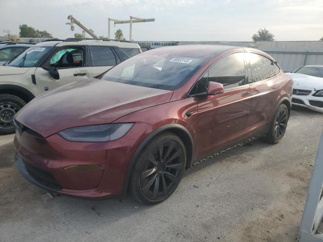 TESLA MODEL X 2022 with VIN 7SAXCBE65NF341954 - Photo from auction
