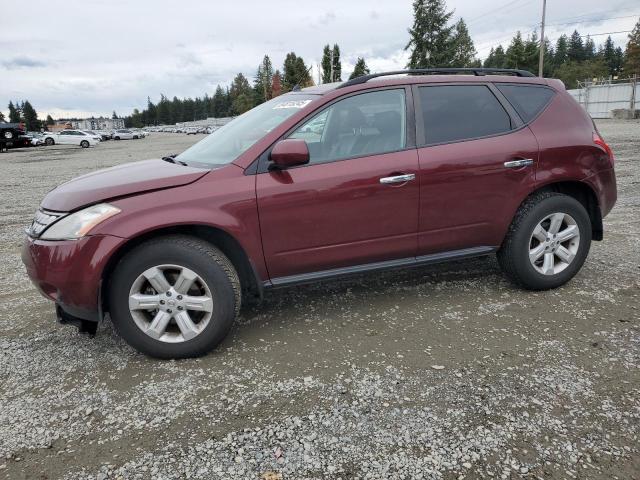 NISSAN MURANO SL 2007 with VIN JN8AZ08W17W604154 - Photo from auction