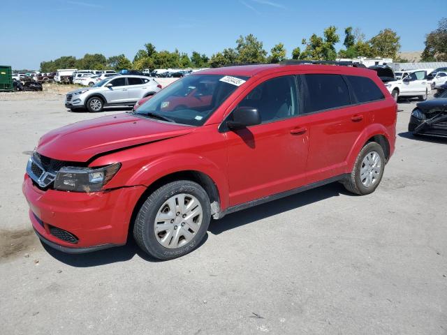 DODGE JOURNEY SE 2018 with VIN 3C4PDCAB8JT381587 - Photo from auction