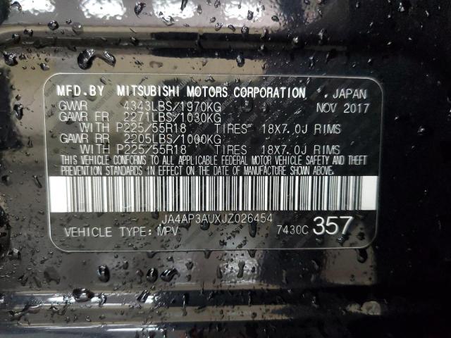 Photo 14 from auction – 2018 MITSUBISHI OUTLANDER with VIN JA4AP3AUXJZ026454