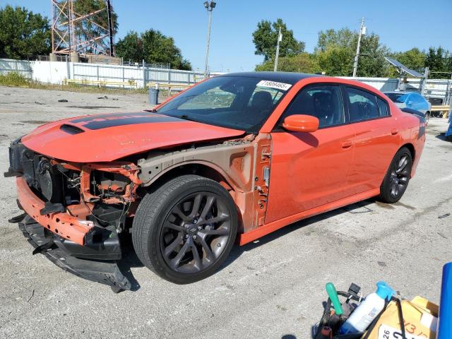 DODGE CHARGER R/ 2022 with VIN 2C3CDXCT5NH177764 - Photo from auction