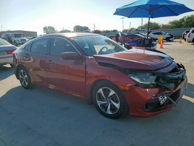 Photo 4 from auction – 2019 HONDA CIVIC LX with VIN 19XFC2F62KE046349