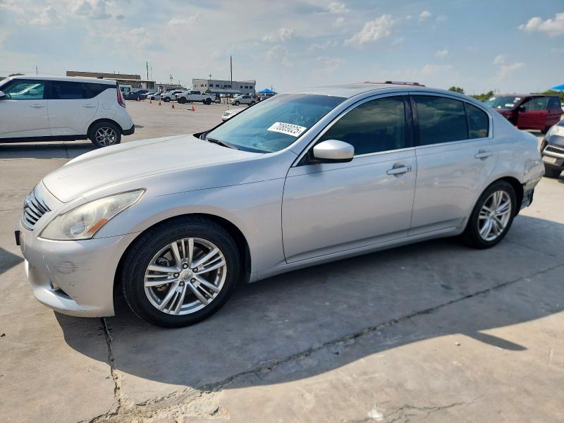 INFINITI G37 BASE 2012 with VIN JN1CV6AP9CM626501 - Photo from auction