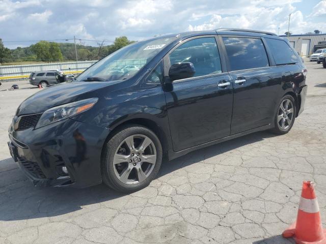 TOYOTA SIENNA SE 2018 with VIN 5TDXZ3DC1JS961229 - Photo from auction